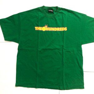 The Hundreds Logo Green Tshirt Size XXL